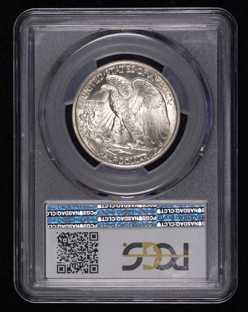 1937 P Half Dollars Liberty Walking PCGS MS-65