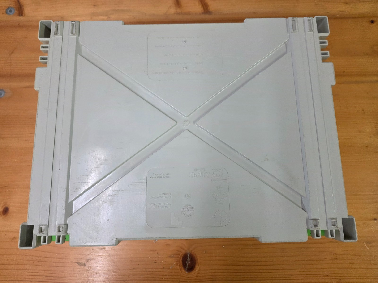 FESTOOL Systainer Box 487552 with 13 multicolored inserts, original, never used