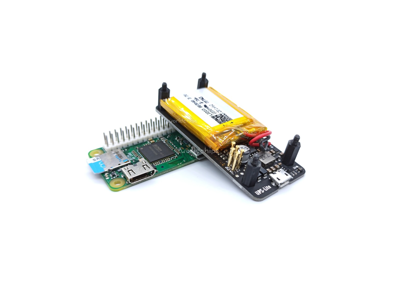 For Raspberry Pi Zero UPS-Lite Power Board With 1000mAh Polymer Lithium Battery