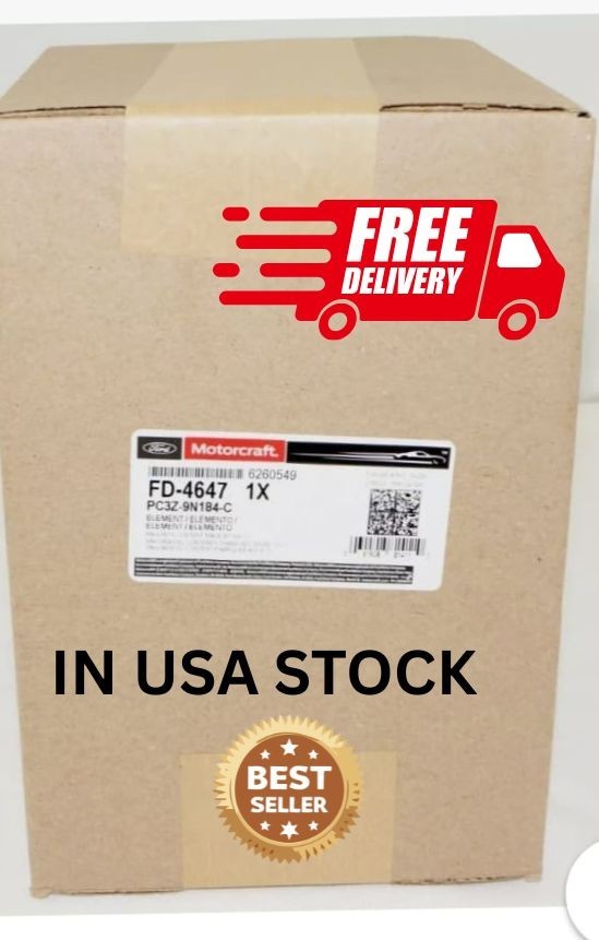 Fuel Filter Motorcraft FD 4647 Part# PC3Z-9N184-C & Motorcraft# FD-4647