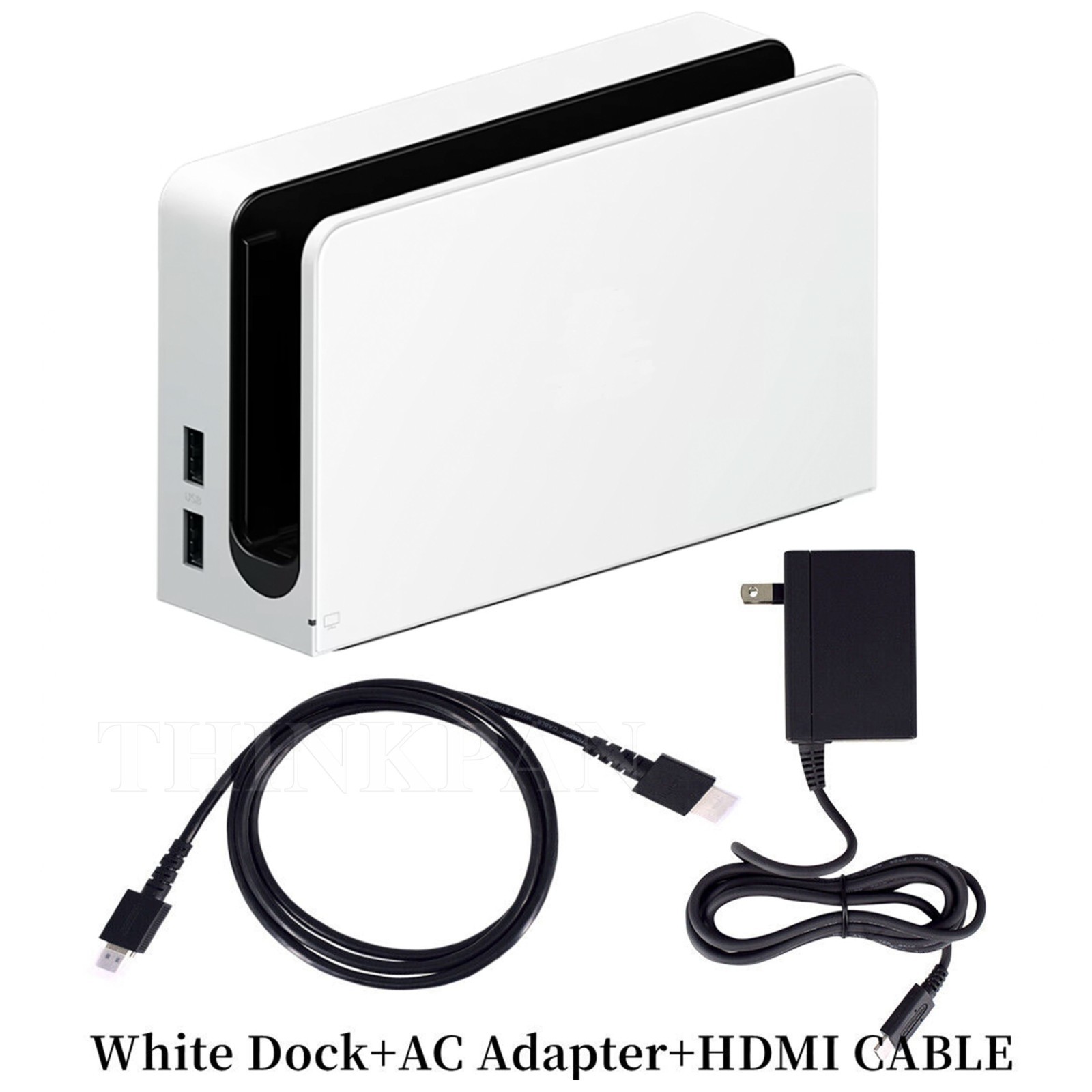 Dock Set AC Adapter Charging Dock HDMI Cable For Nintendo Switch OLED