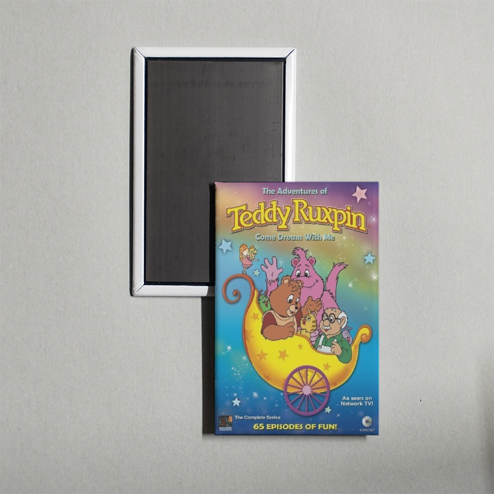 The Adventures of Teddy Ruxpin Mini TV Show Poster Fridge Locker Magnet