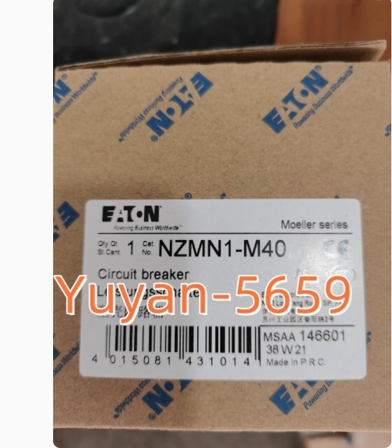 1 PC  NEW  Eaton    NZMN1-M40    Circuit   Breaker #B2172T     CL