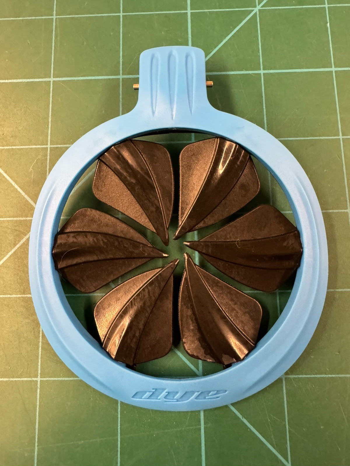 DYE R2 quick feed. Cyan (baby blue). Original version. Fits R2 ONLY!