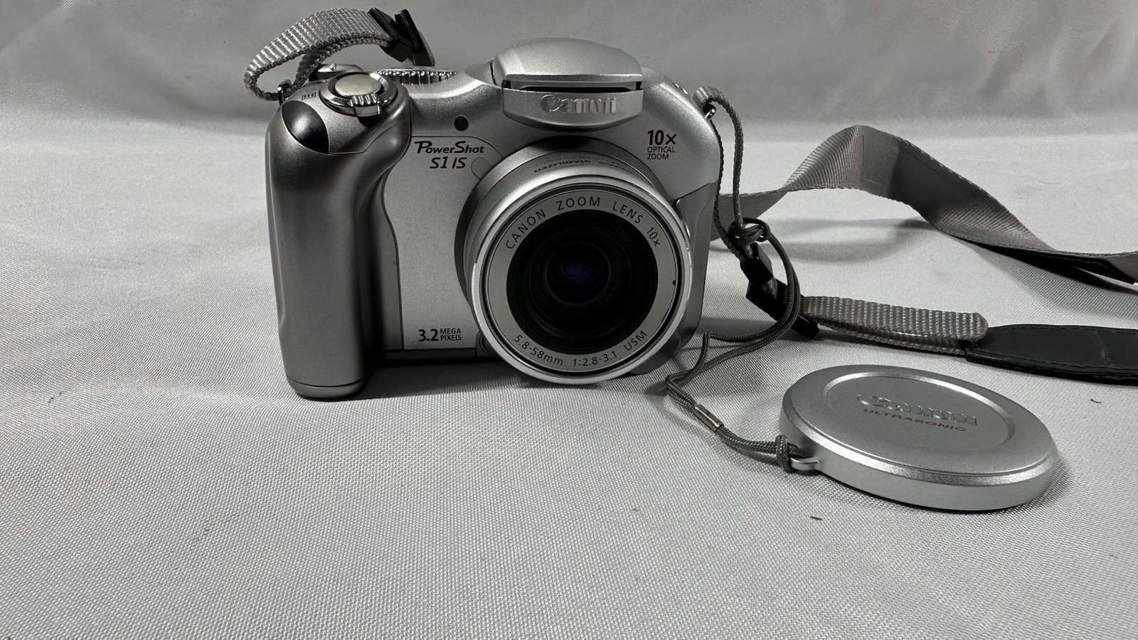 Canon PowerShot S1 IS 3.2MP CCD 10x Zoom Camera AS-IS Parts Repair