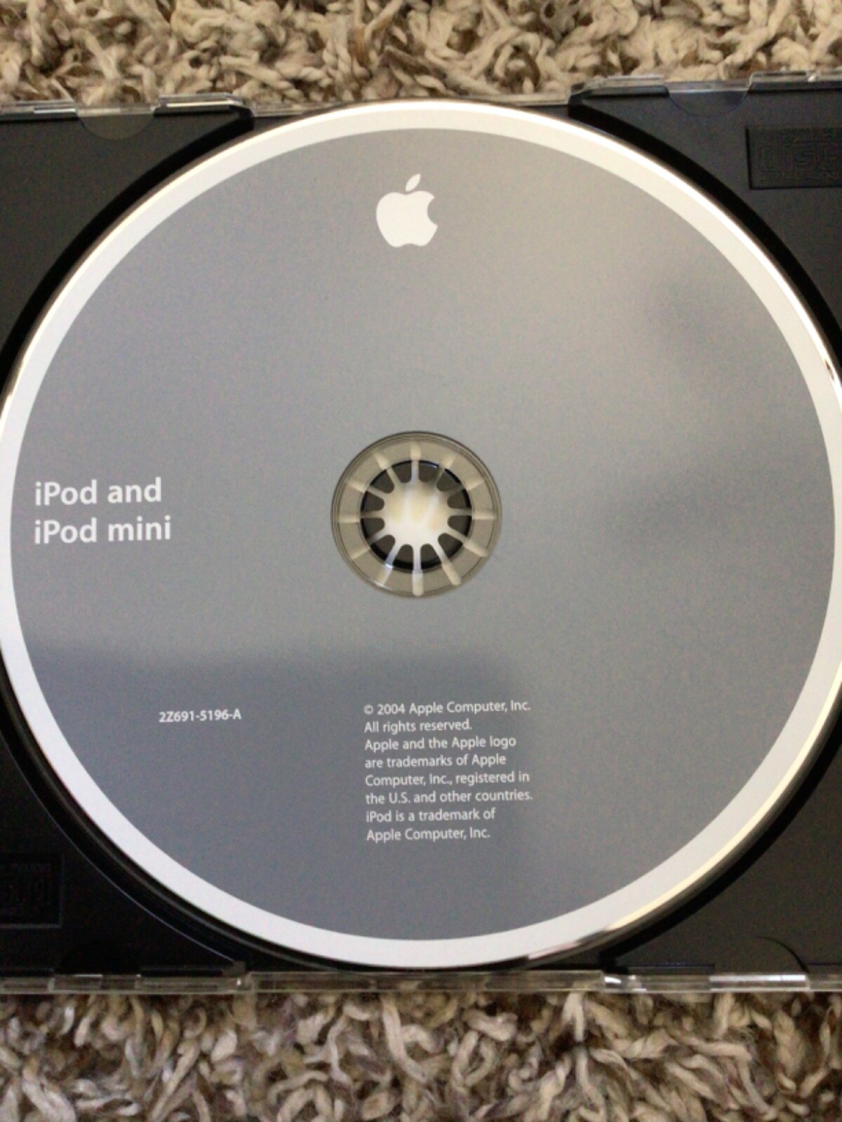 Vintage Apple iPod and IPod Mini 2004 Installation CD