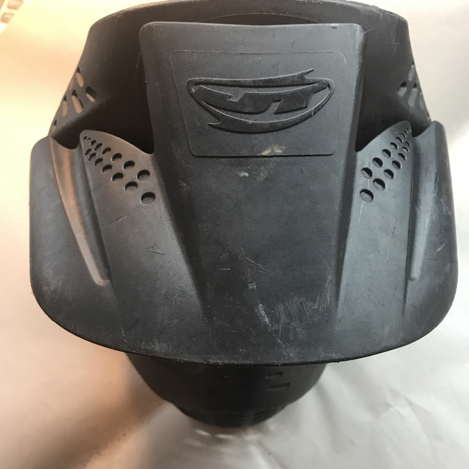 JT Paintball Mask with Visor - BLACK