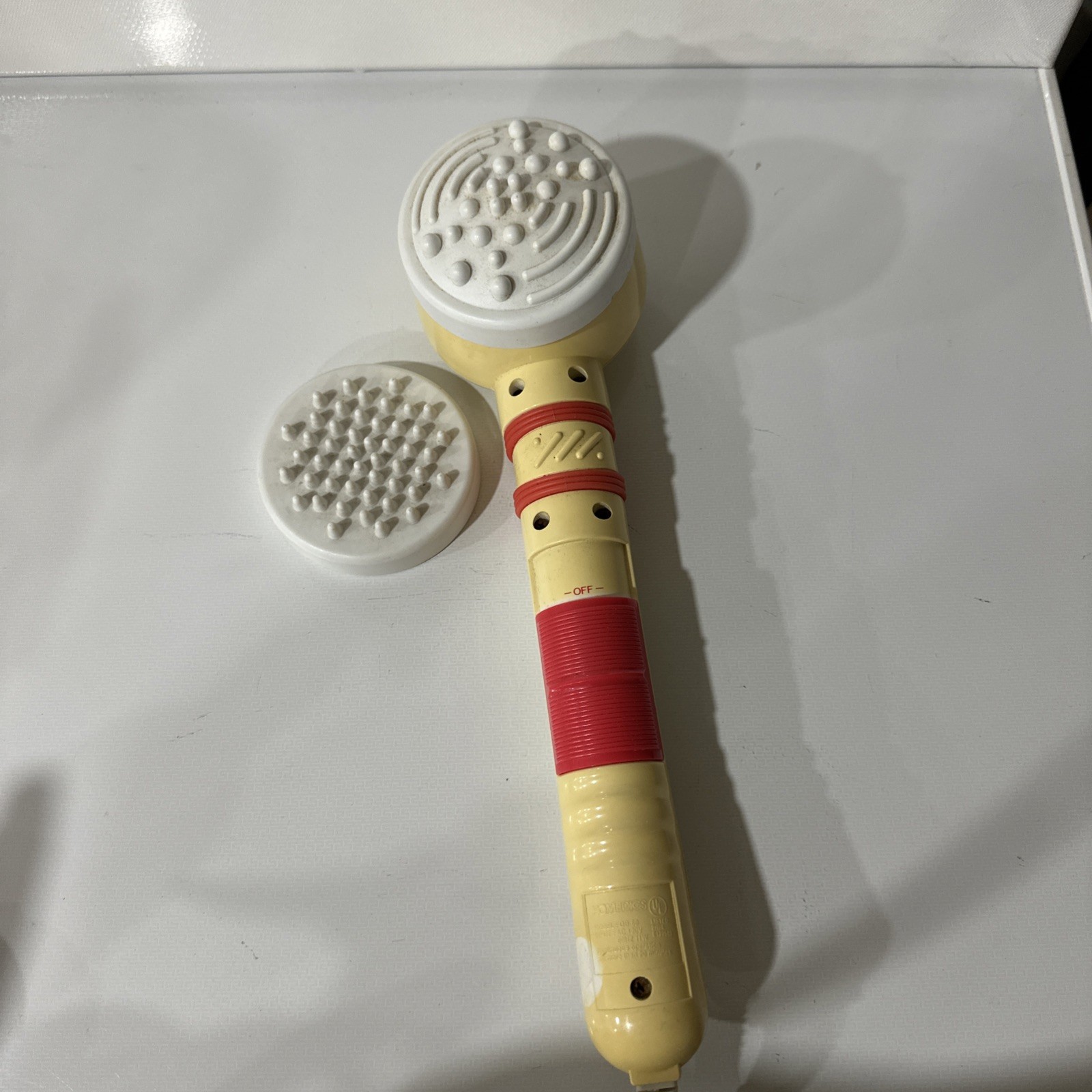 HOMEDICS Infra-Tech Massage Wand Infra-Red Heated Massager Tested