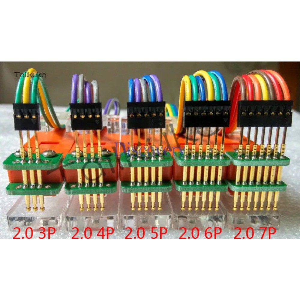 Test Stand PCB Clamp Fixture Probe Download Program Burning 2.54 2.0 1.27