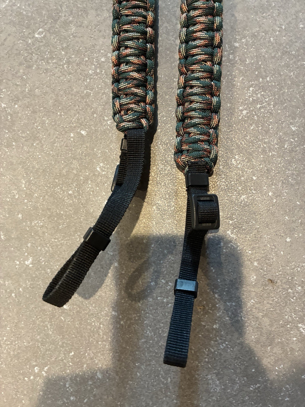 Langly Paracord Camera Strap, Camo