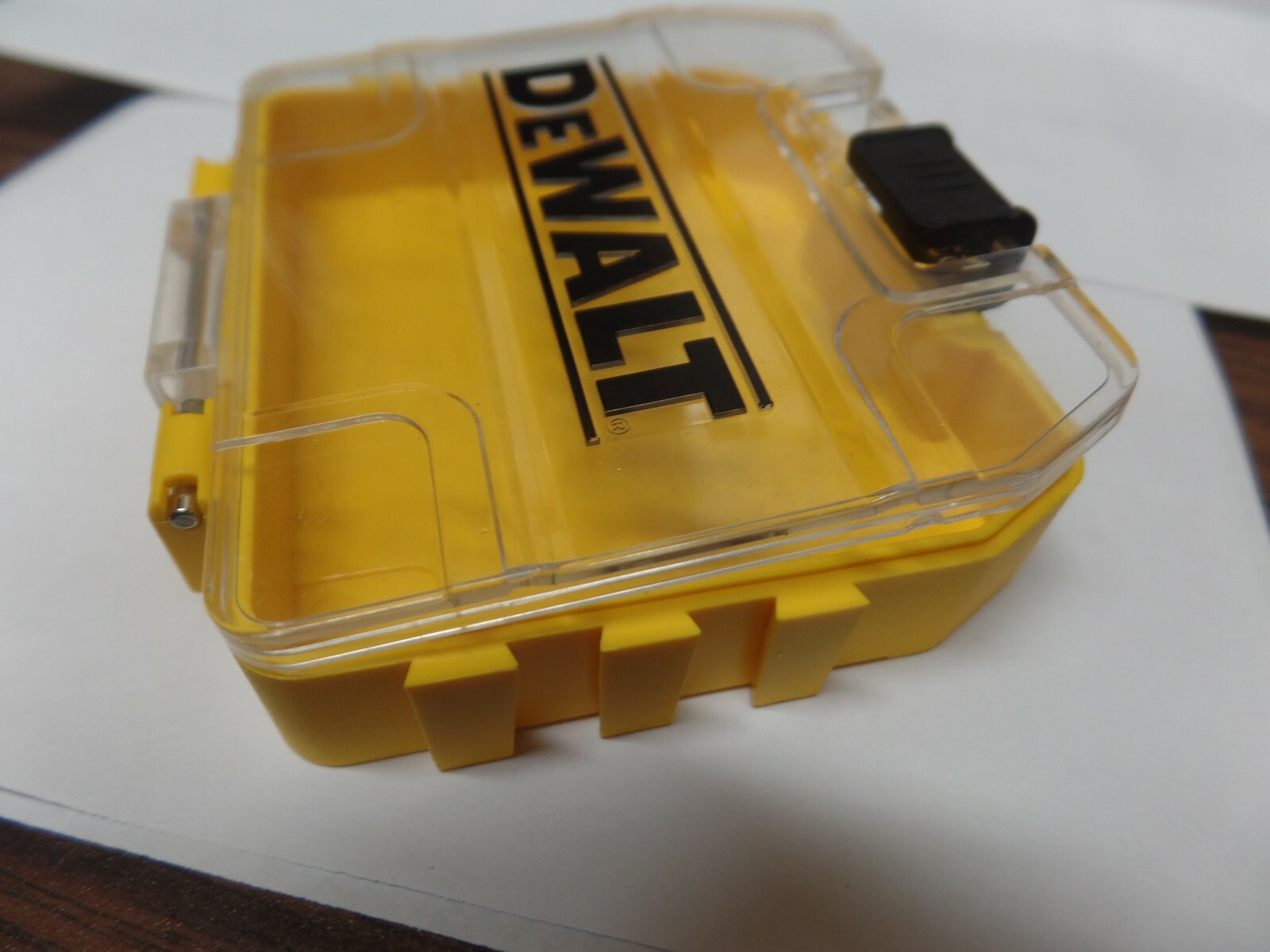 DEWALT EMPTY CASE FOR STORAGE HOLDS BITS