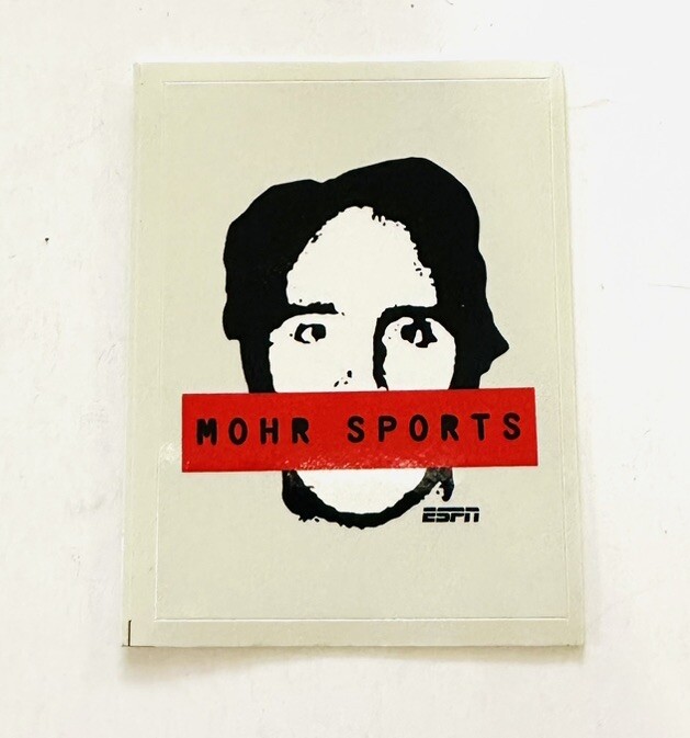 Motor Mohr Sports ESPN Vintage Sticker Dirt Bike Motorcycle Cars