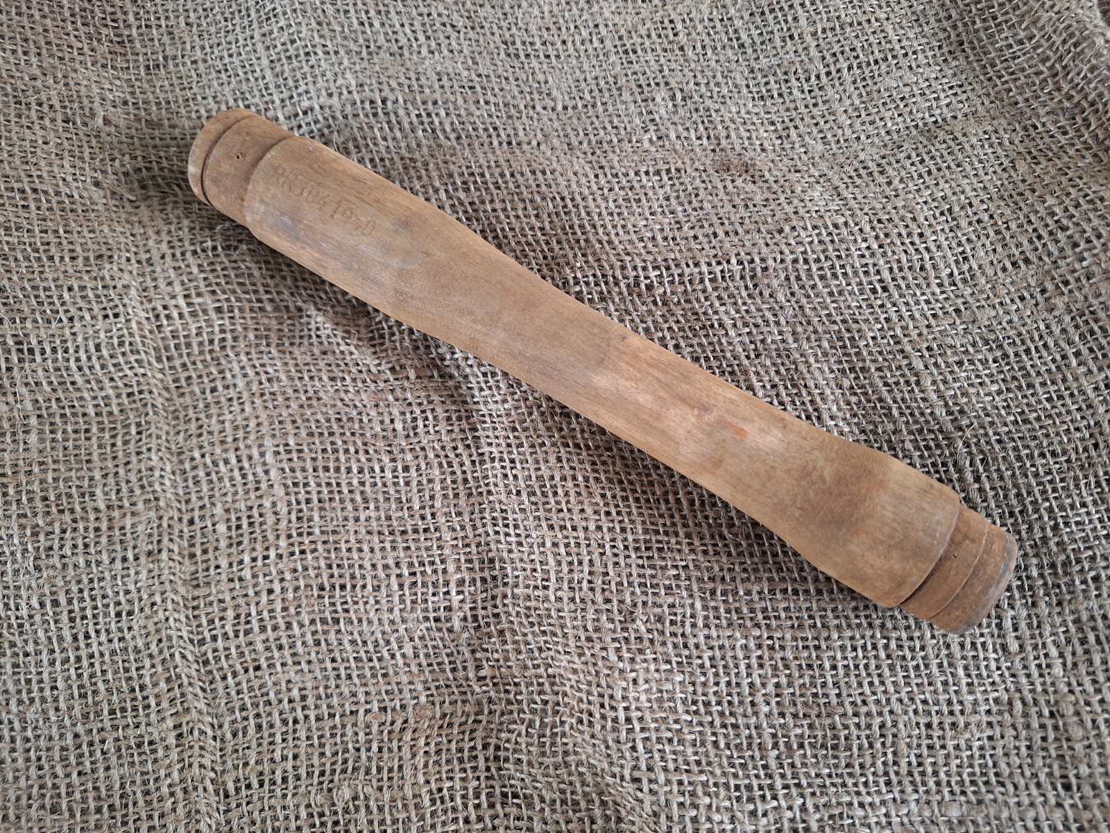German ww2 M24 handle NEW (Potato Masher). Aged Repro. Marked "1940"