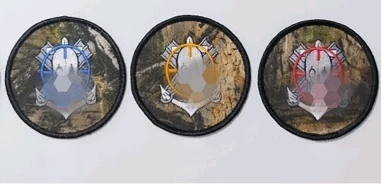 NSWDG DevGru Recce/Sniper Camo Patch Color Team - 3 Squadron Set