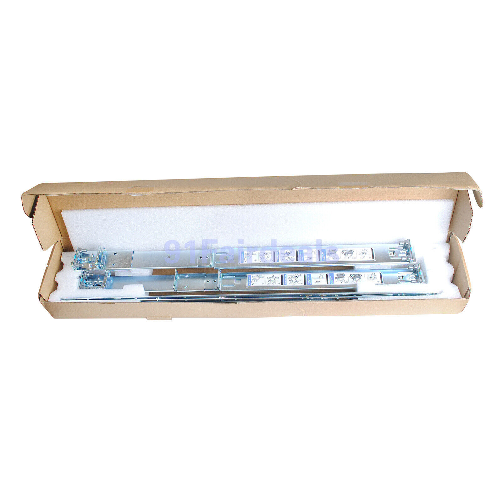 Static Ready Rail Kit for Dell PowerEdge R640 R630 R620 R440 R430 R420 R330 R320