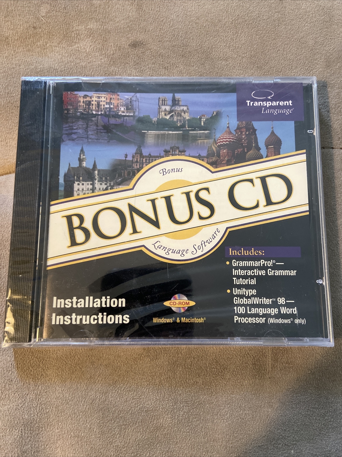 Language Learning Computer Software CD-ROM