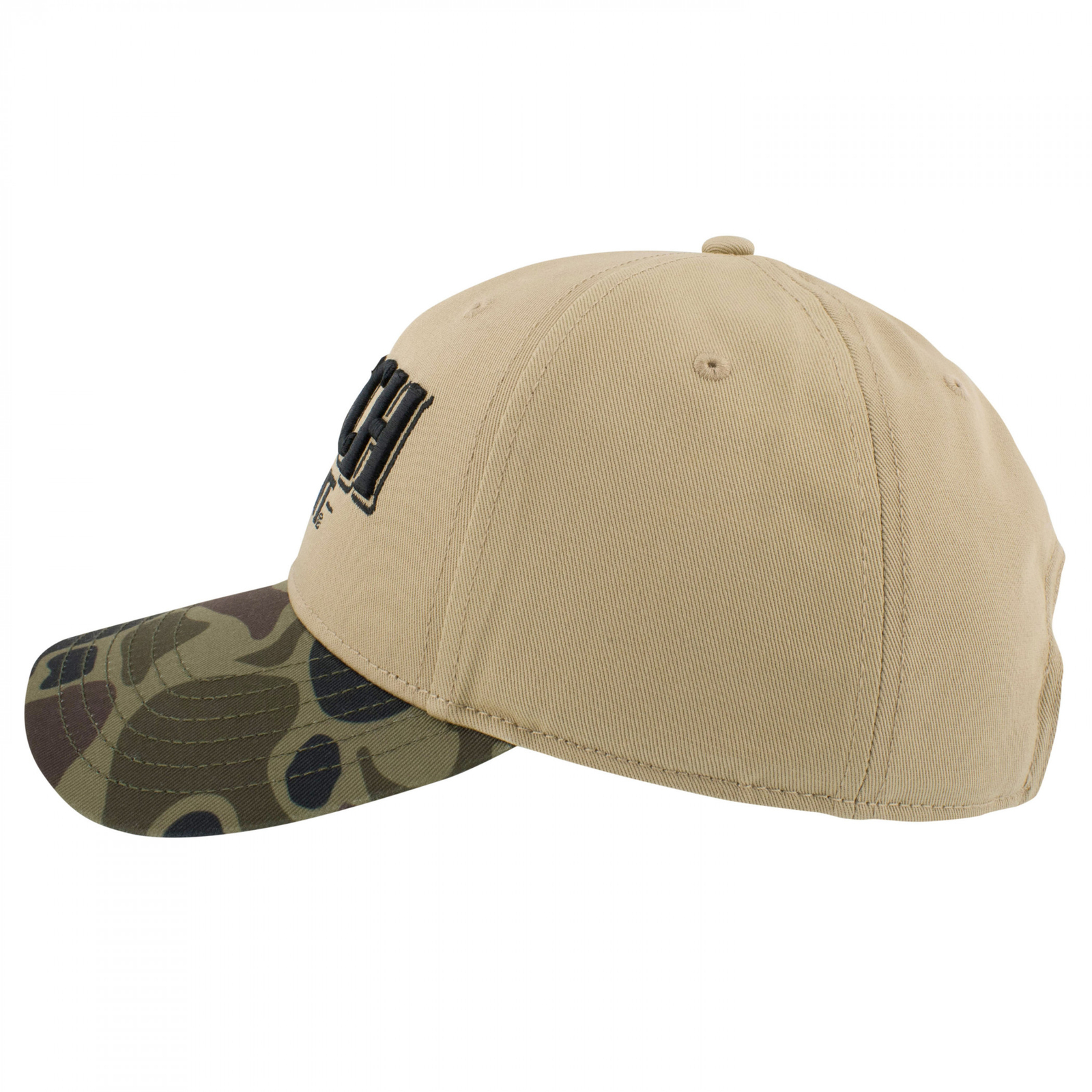 Busch Light Duck Hunting Camo Brim Adjustable Hat Brown