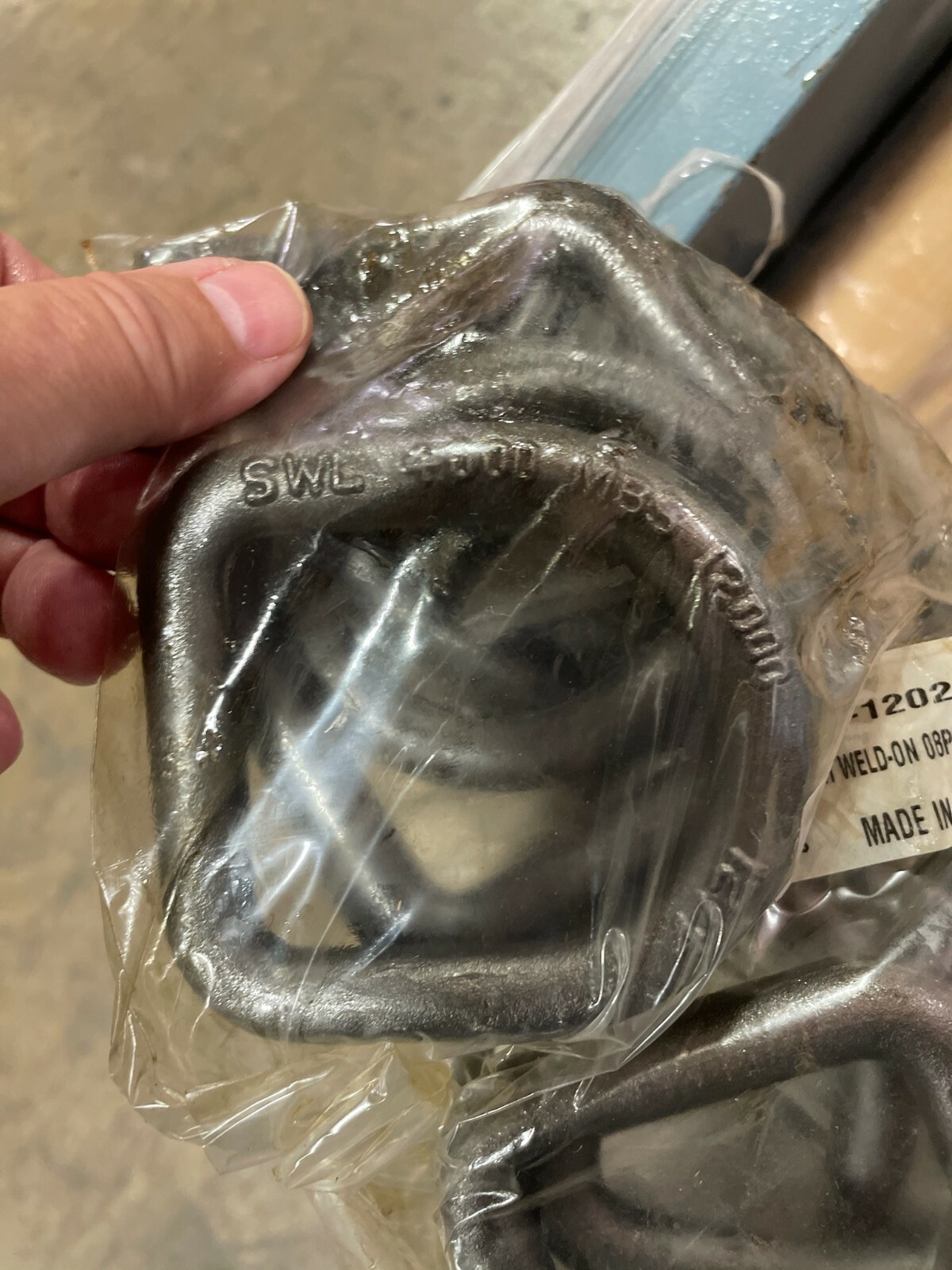 Weld-On 1/2" D-Rings for Trailers | 4PK Tie-Down Anchors