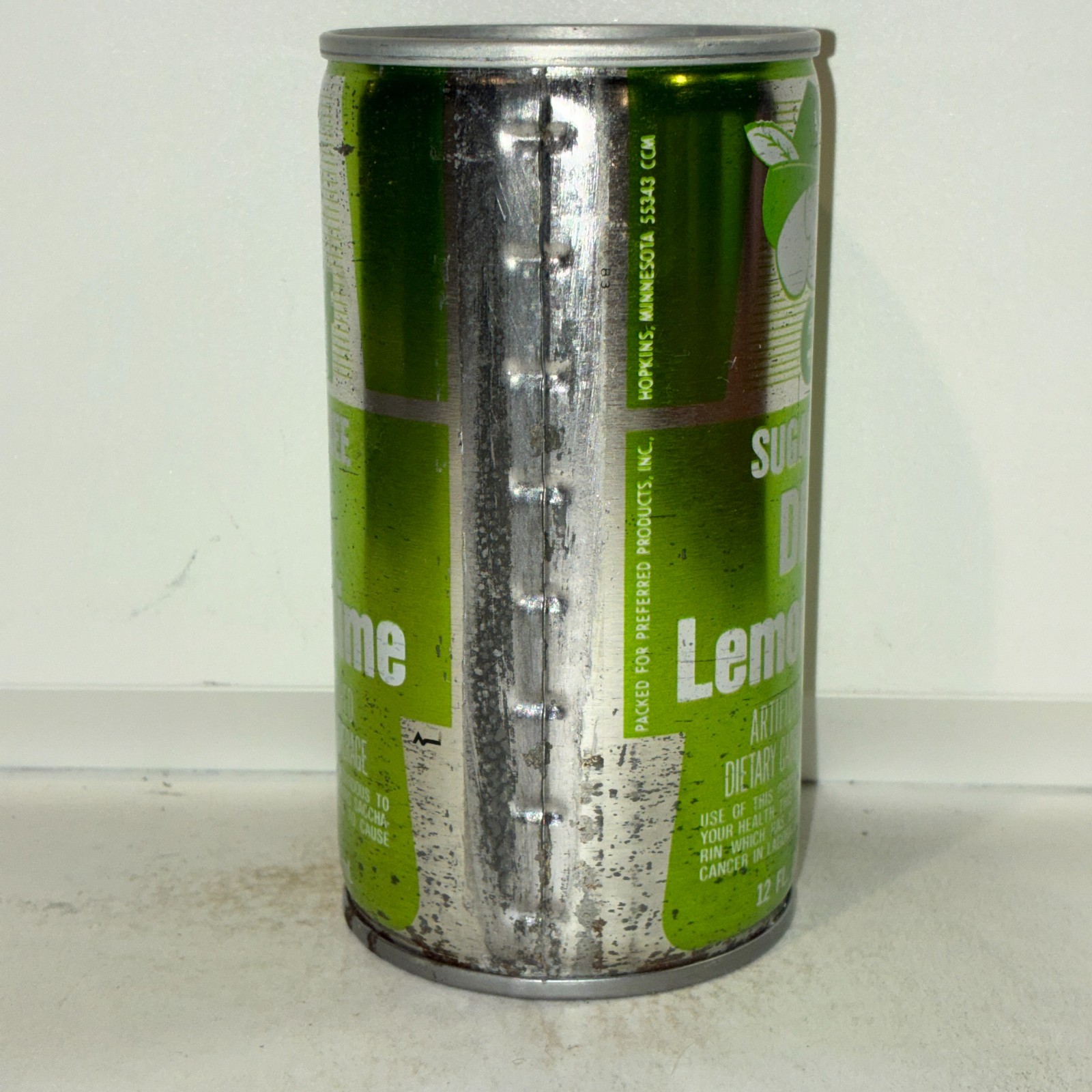 Elf Diet Lemon Lime soda can