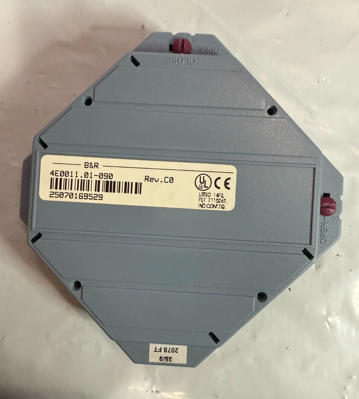 4E0011.01-090 | B&R | Keypad Module, 16 Keys with LED Blue, PREOWNED