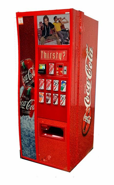 (7) Coca Cola Marketplace "Custom" Vend Labels - Flavor Strips - Variety Pack