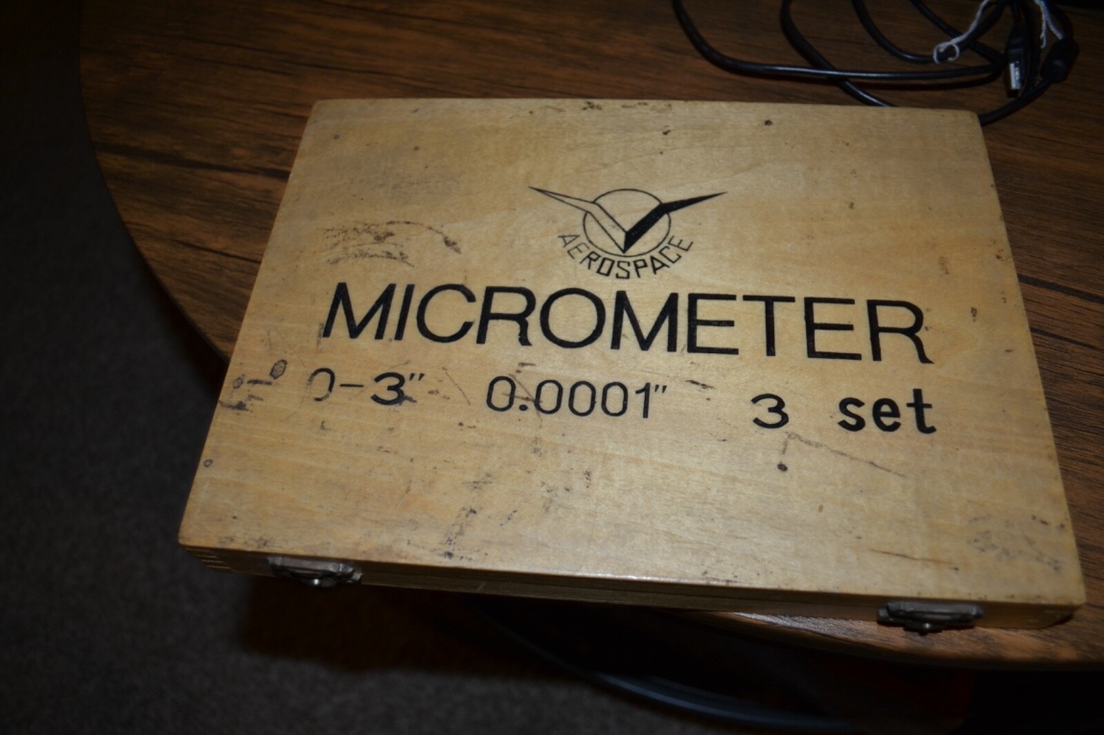 AEROSPACE BRAND NEW 3PC 0-3" PRECISION MICROMETER SET