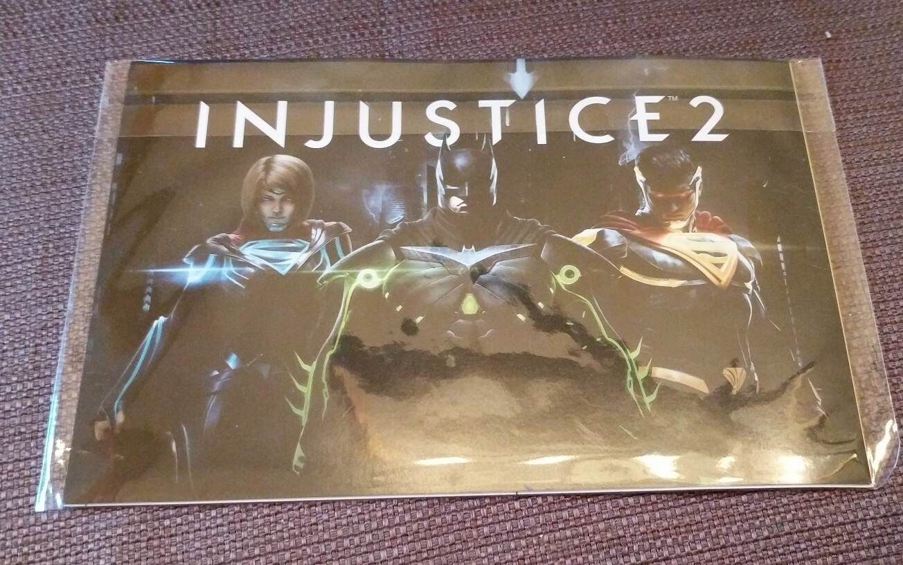 Injustice 2 Batman Superman Supergirl Xbox 1 Controller Skin Vinyl Sticker Decal