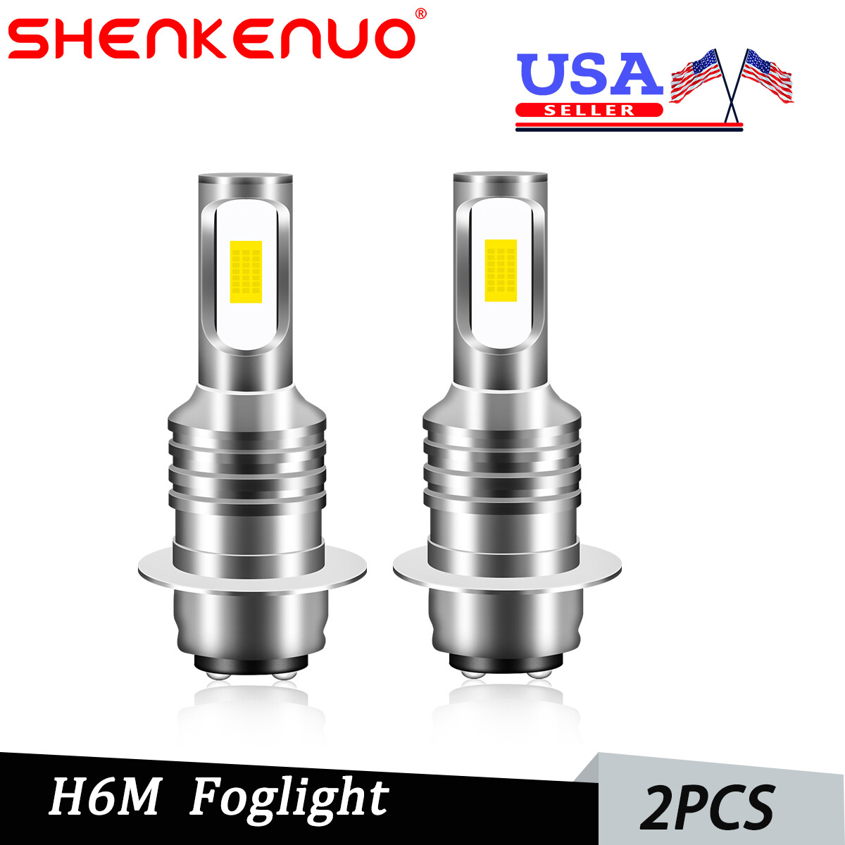 6000K For Yamaha Raptor 350 660R 700 700R LED Headlight Bulb For YFM350R YFM660R