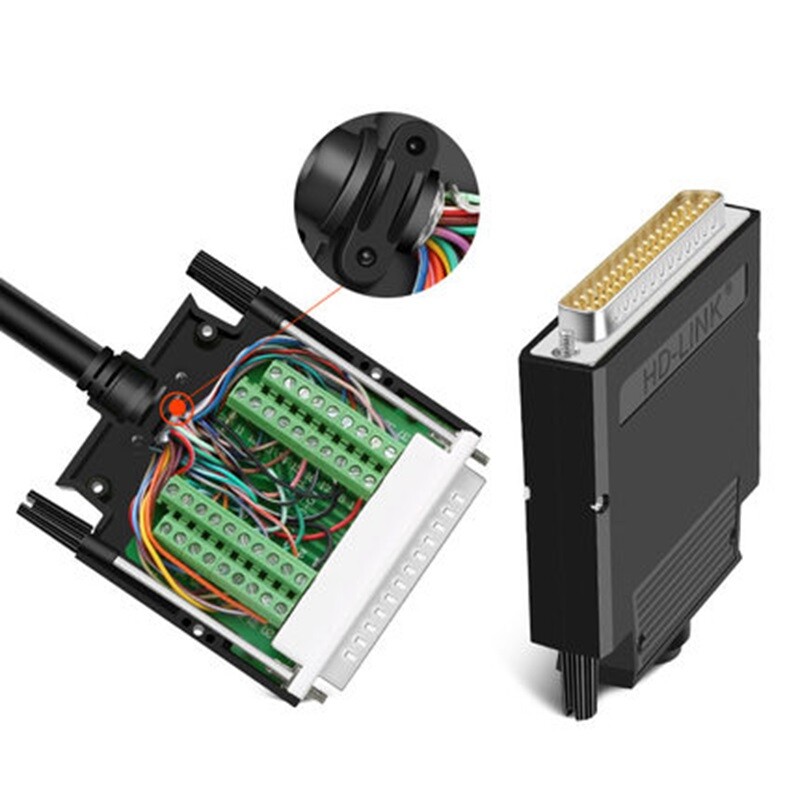 DB37 37PIN 2 ROW male female connector to terminal terminal board Signal Module