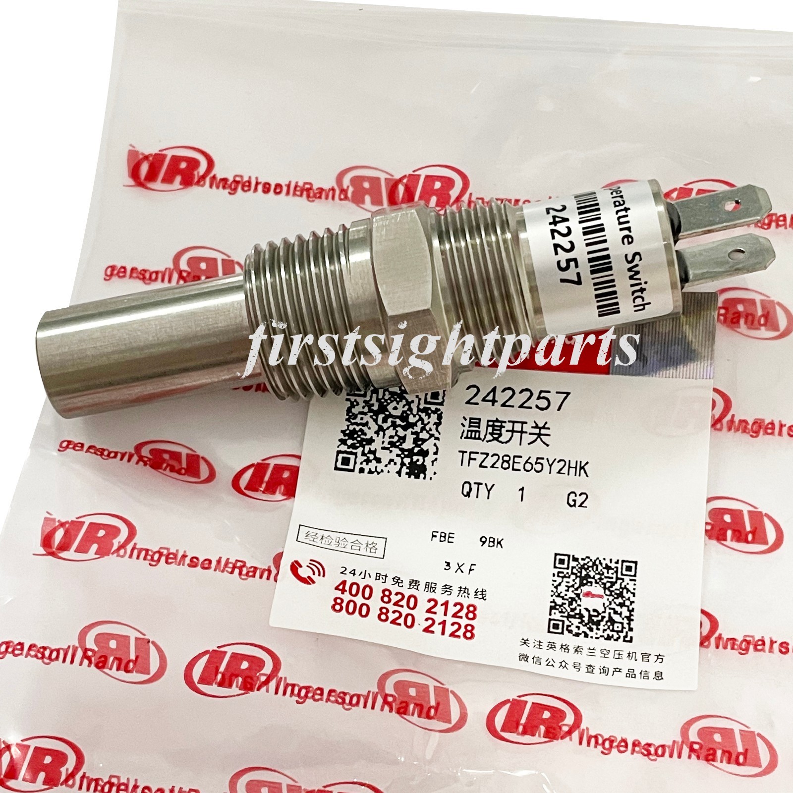 New Temperature Switch 242257 For Sullair Air Compressor US Stock