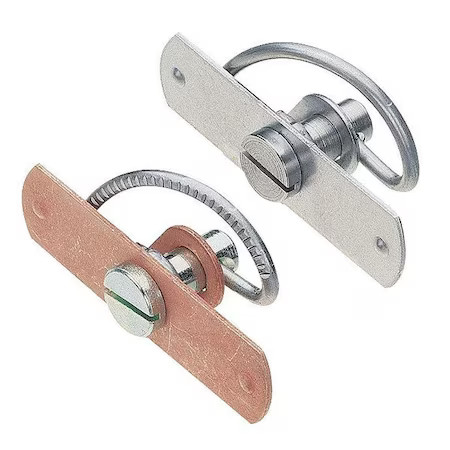 Spring-Cam Latch, Nonlocking, Zinc Plated, 4Rpy2