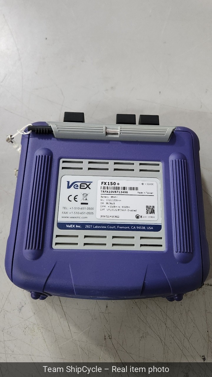 VeEX FX 150 OTDR WiFi Bluetooth Optical Time G2U