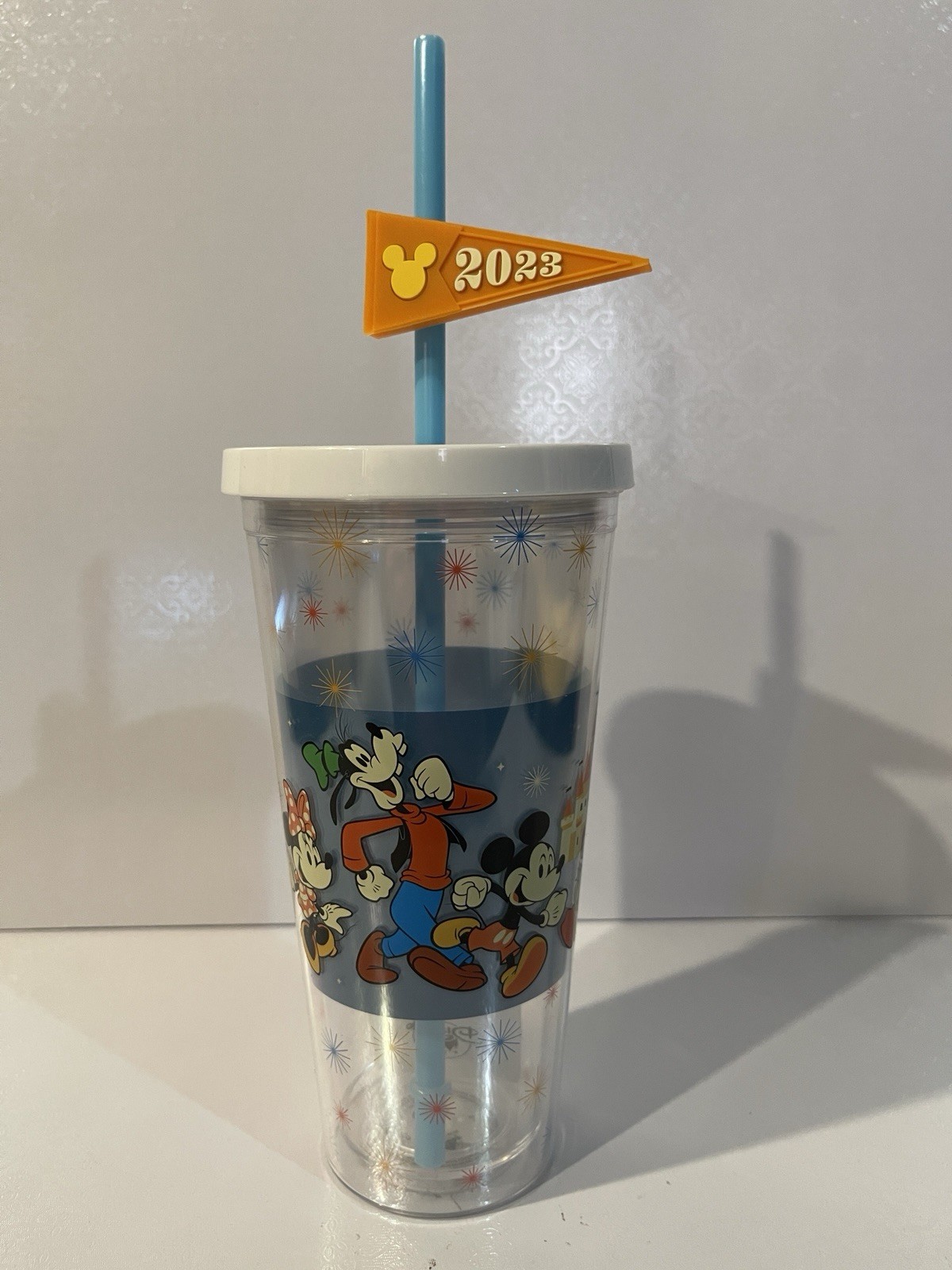 Disneyland Resort Exclusive Year 2023 Tumbler with Straw New