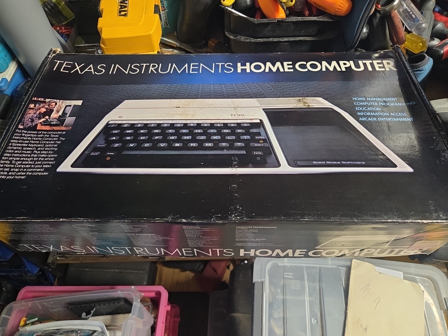Texas Instruments Ti-99/4A Model # (PHC004A) Vintage Home Computer, FREE SAME DA