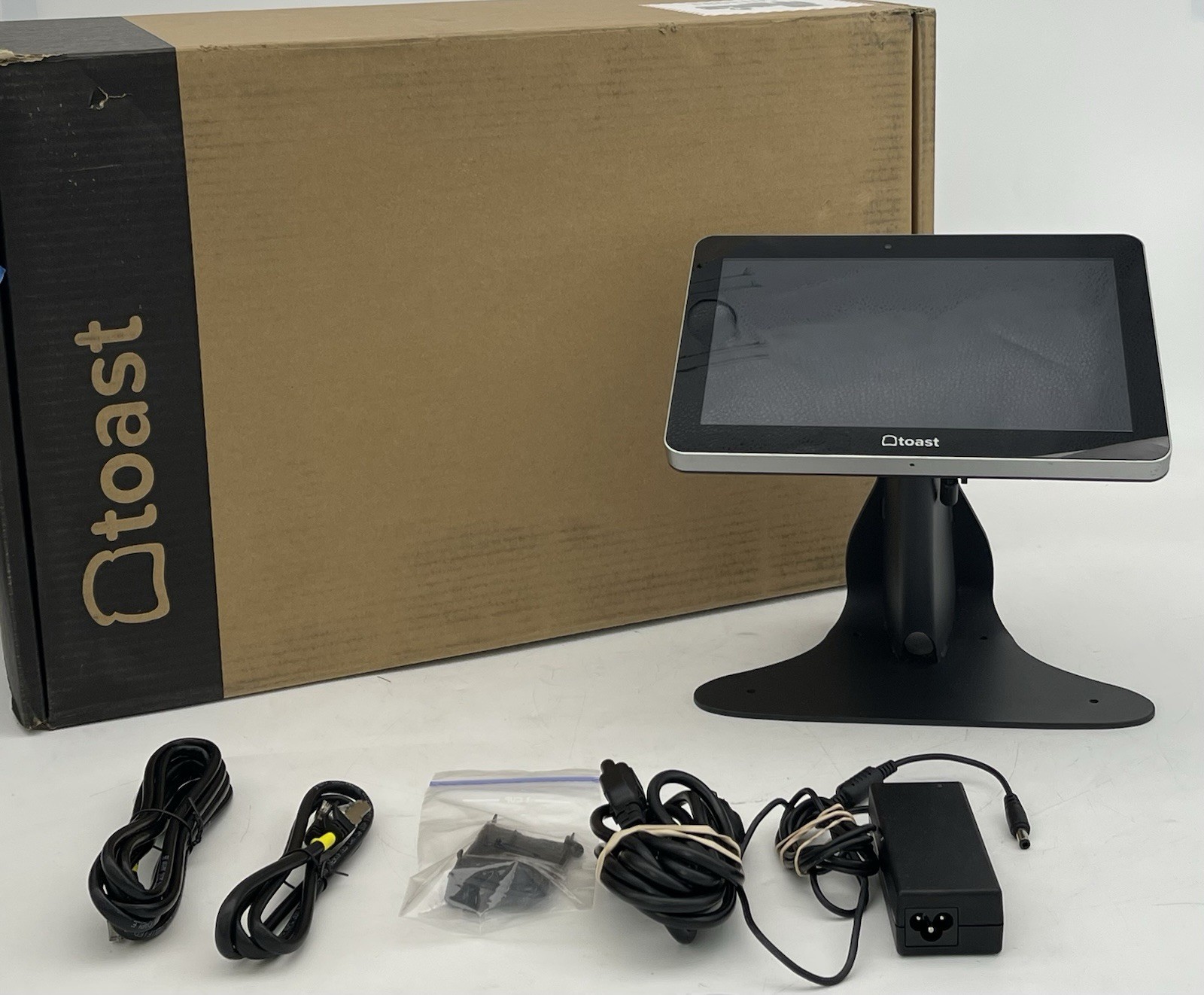 Toast Elo Touch All-in-One Computer POS Terminal ESY10i1B w/ Power Supply