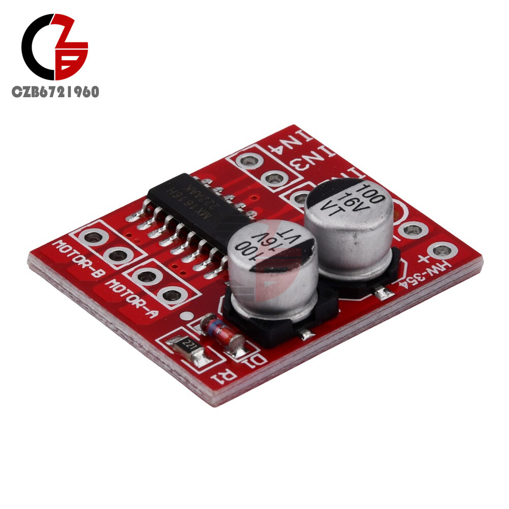 5PCS Dual H-bridge Motor Driver 1.5A Drive Module For DC / 2-Phase Stepper Motor