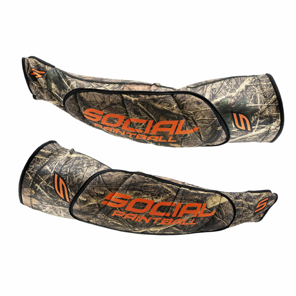 Social Paintball SMPL Protective Gear Elbow Pads - Hunter Camo - 3XL NEW