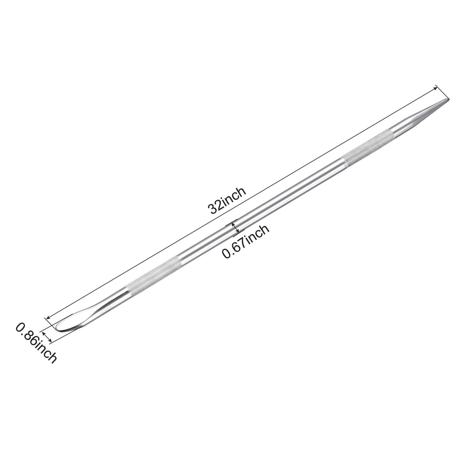 32" Aligning Pry Bar Round Crowbar for Prying and Aligning with Non-slip Handle