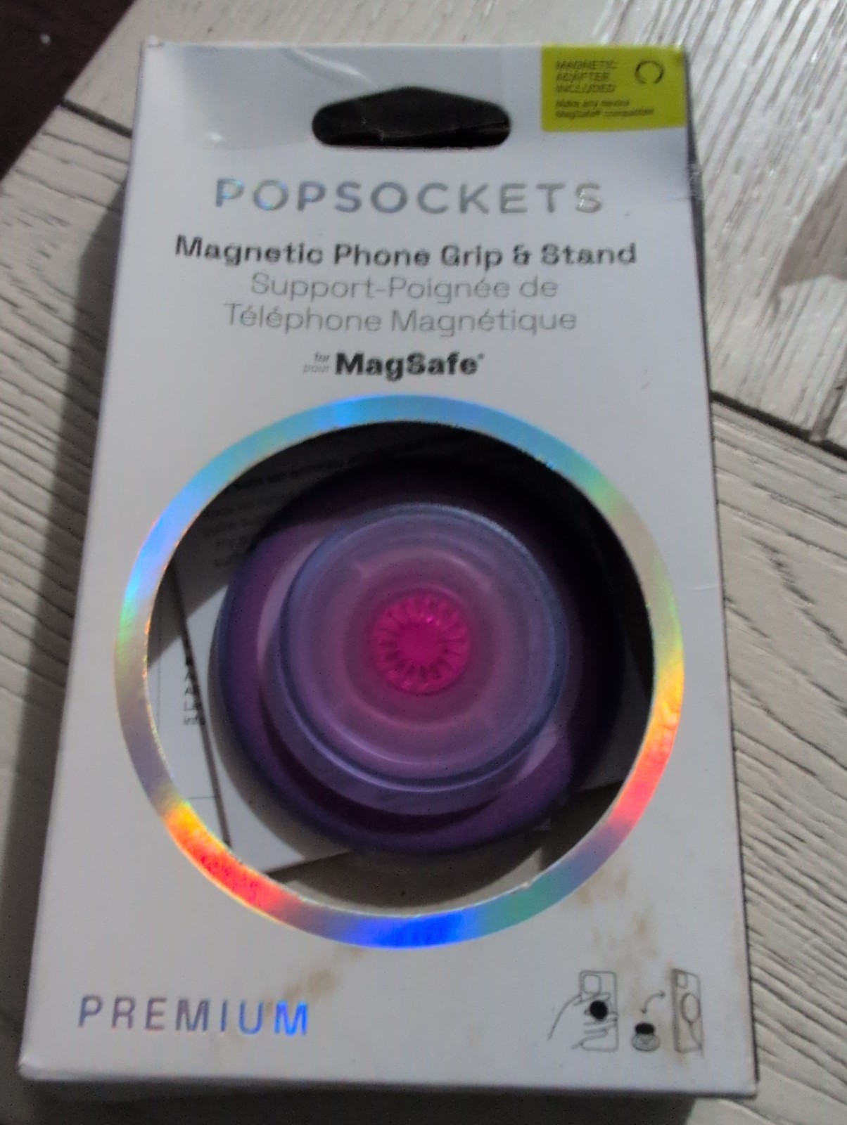 Popsockets Premium Magnetic Phone Grip & Stand for Magsafe iphone 17 16 15 Aura