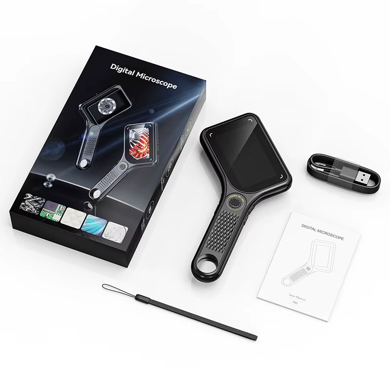Handheld USB Digital Microscope 3.0 Inch Big Screen Autofocus Digital Magnifying