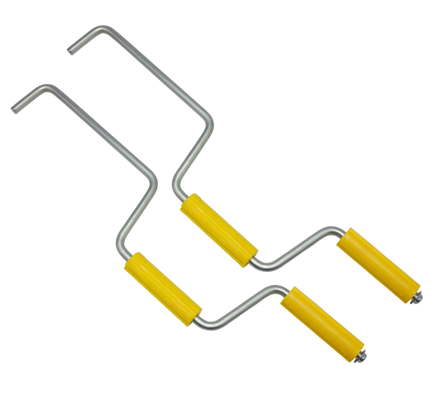 2 Pack Strap Winder for Flatbed Trailer Winches - Hand Strap Roller for Truckers