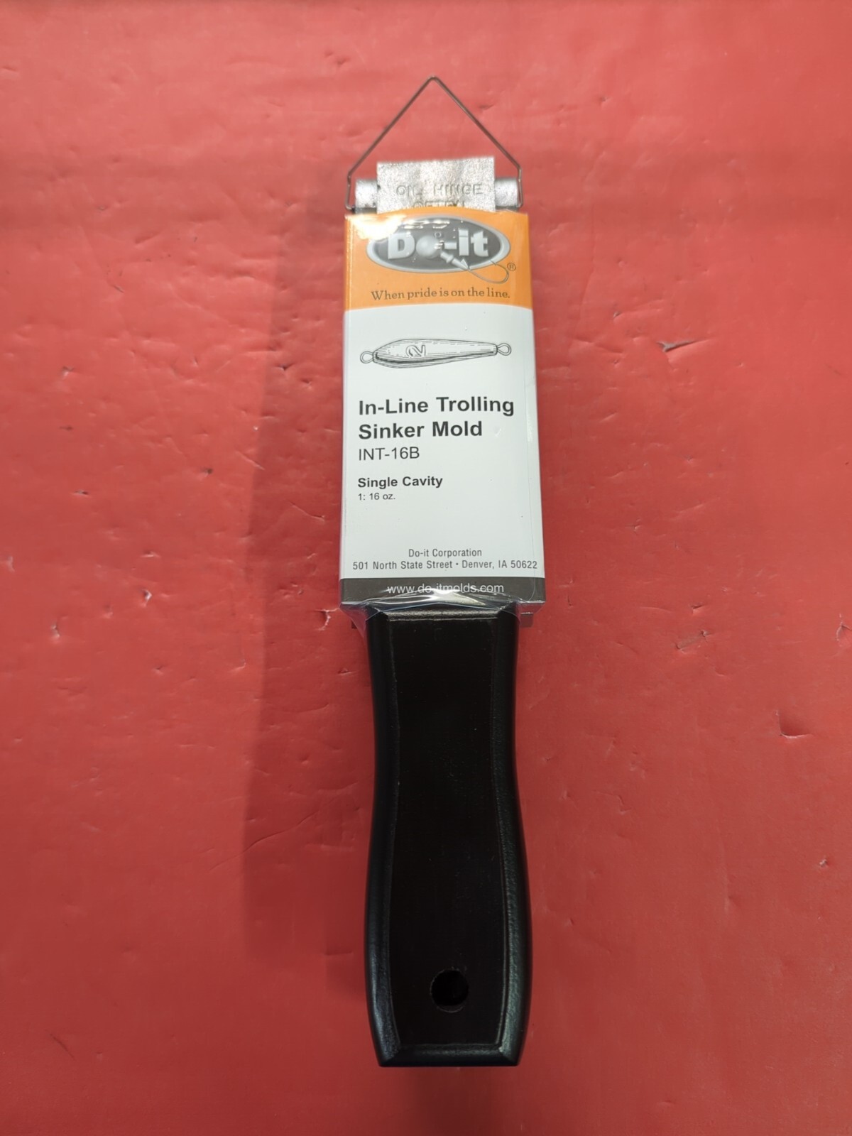 3142-Inline Sinker Mold - INT-16B