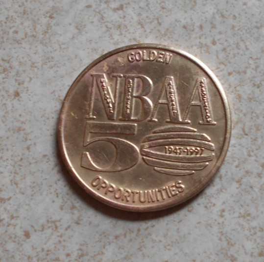 NBAA collectors token Business Aircraft USA coin 1947 1997 medallion HTF