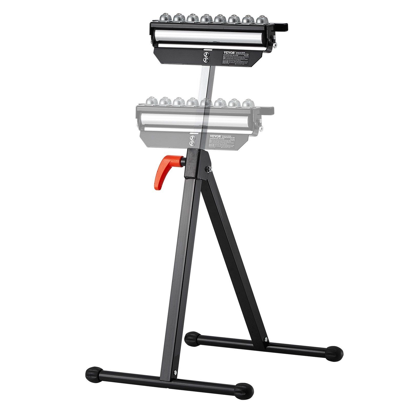Roller Stand, 300 lb Load Capacity, 26.8-42.5 in Adjustable Height, Foldin