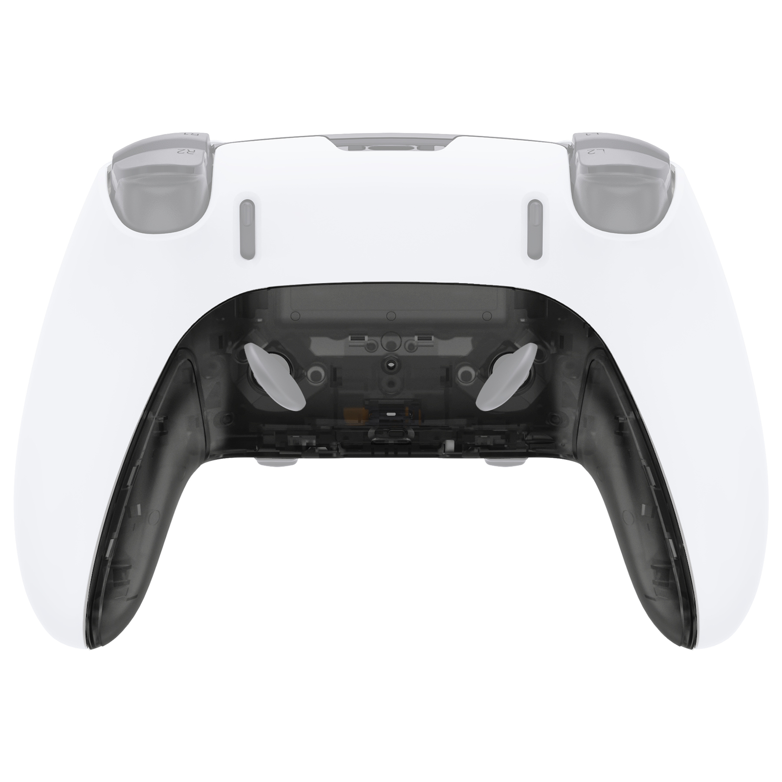 eXtremeRate Replacement Top Bottom Decorative Trim Shell for PS5 Edge Controller