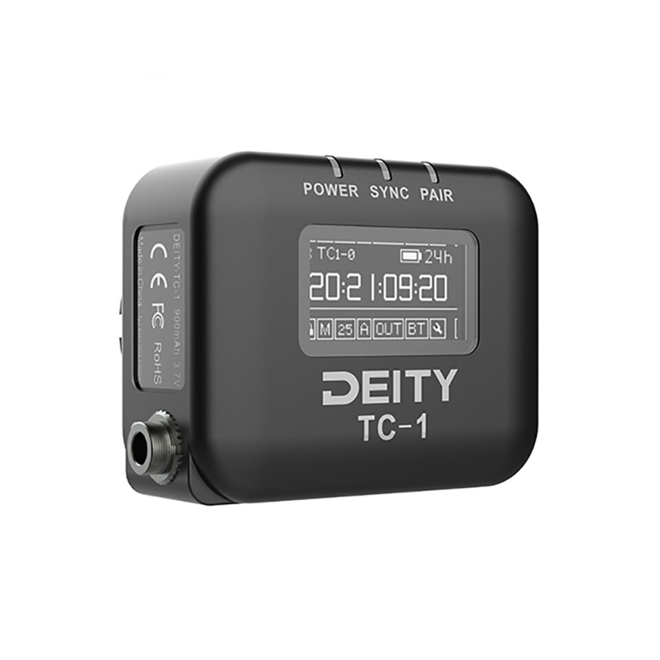 Deity TC-1 KIT Wireless Timecode Box 3 PCS 2.4G Radio Timecode Accuracy 0.5ppm