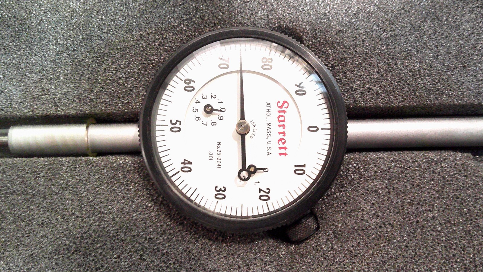 Starrett Dial Indicator - 25-2041J - Check the Pics!