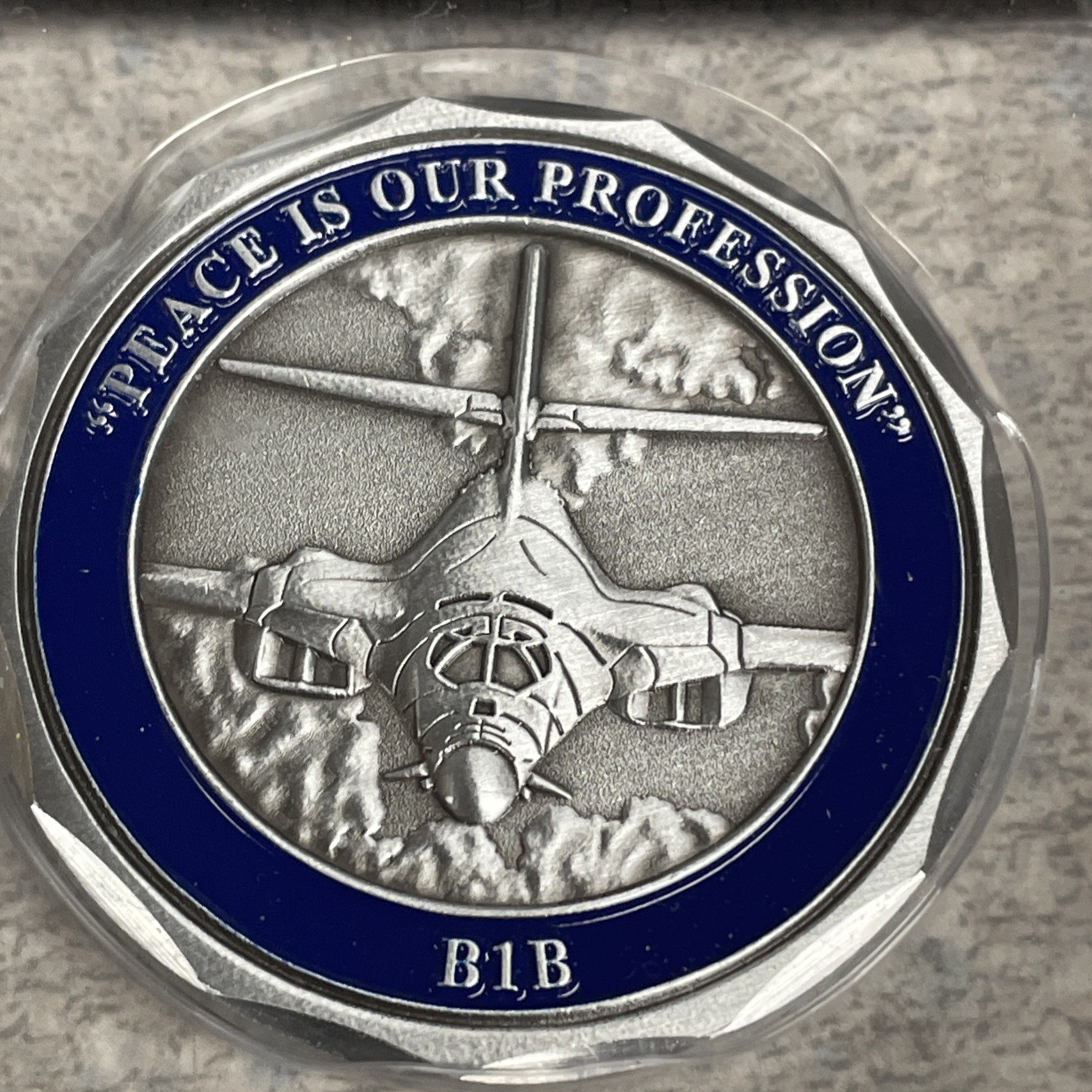 Coin - B1 Bomber Coin - Dyess AFB TX - New W Case Licensed