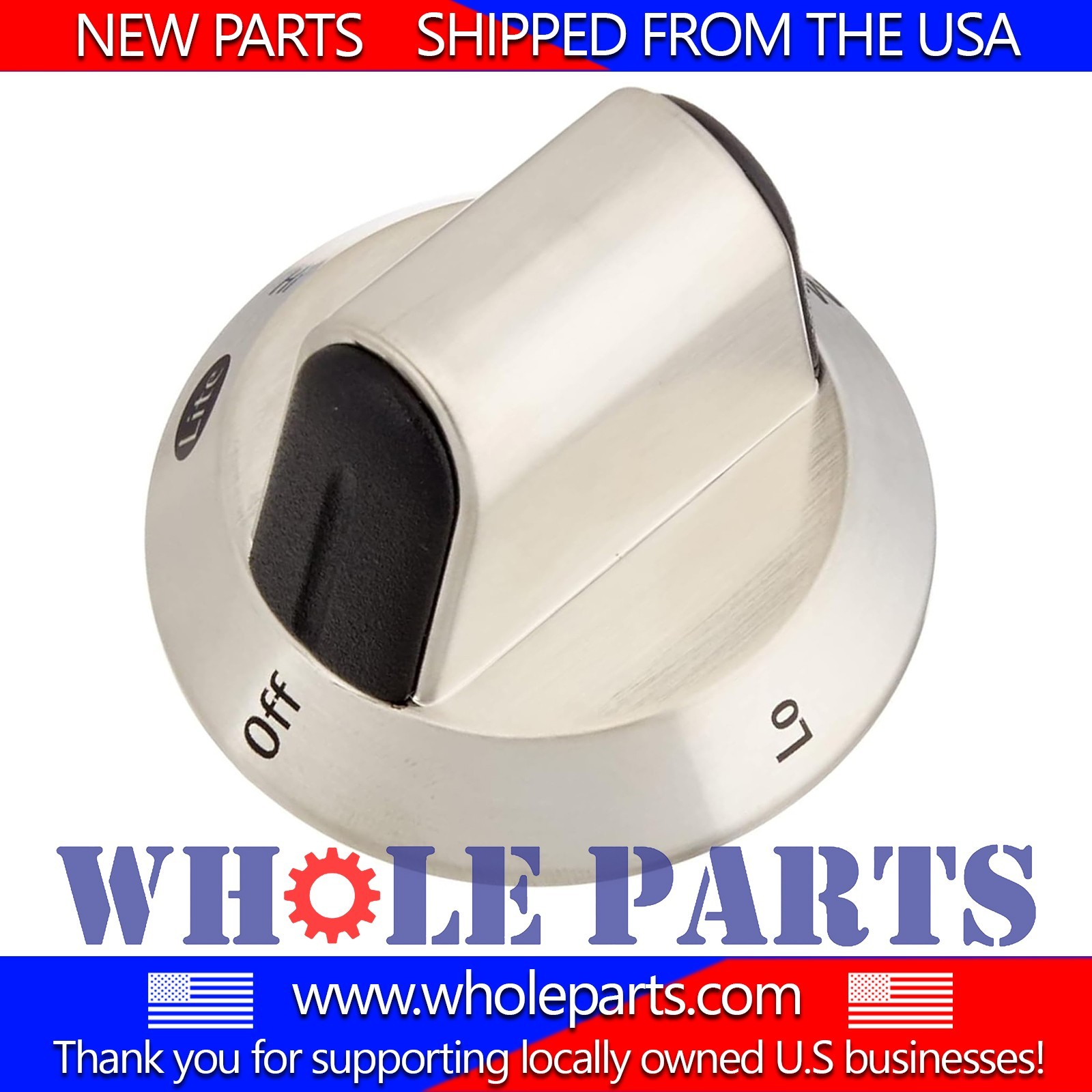 New 318602603 Range Selector Knob for Frigidaire