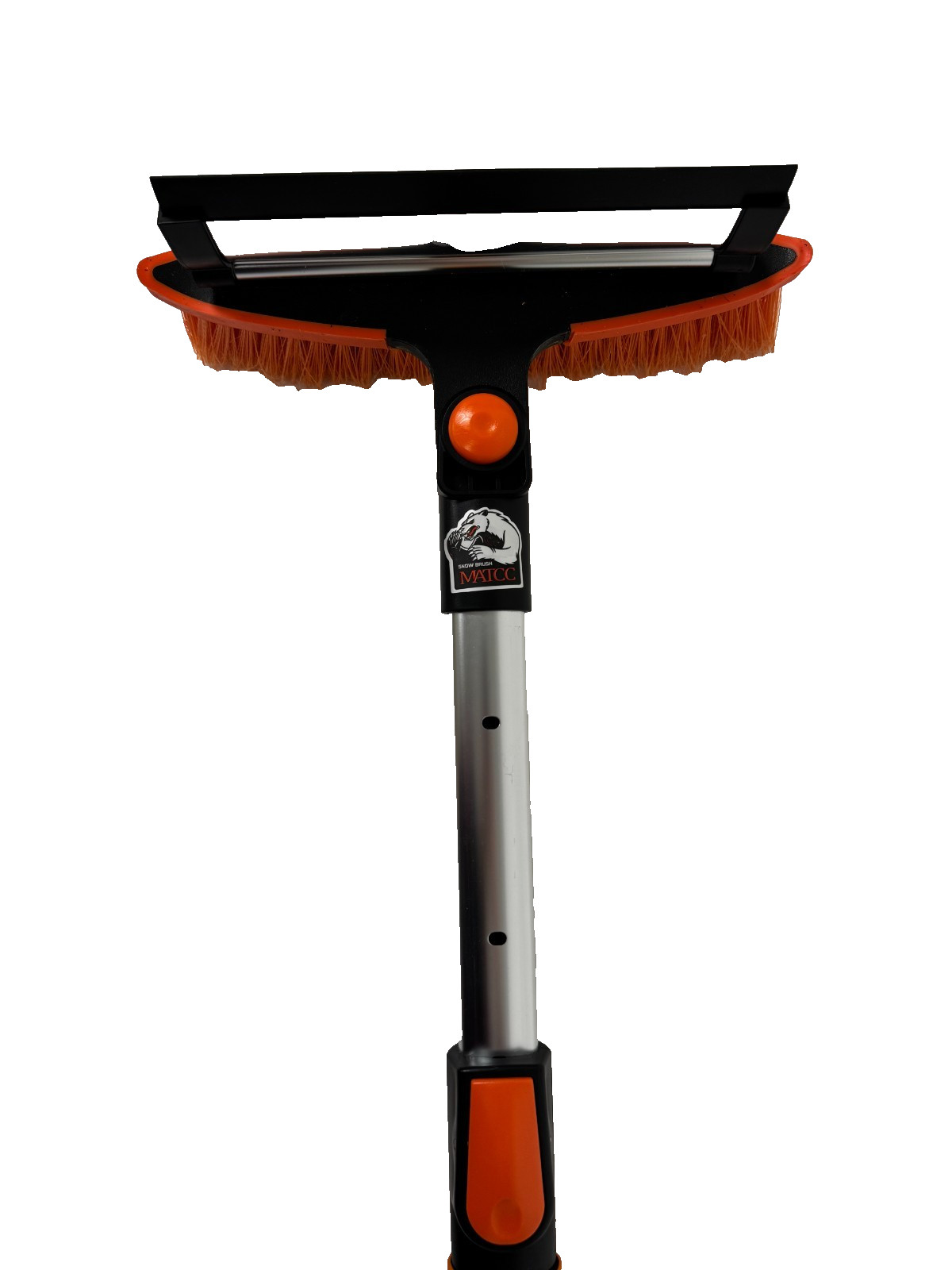 Extendable Car 3‑in‑1 Scraper, Squeegee & Brush